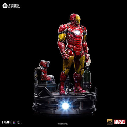Iron Man Unleashed Statue - Marvel Comics - Art Scale 1/10
