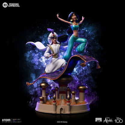 Aladdin and Jasmine Statue - Disney 100th - Art Scale 1/10