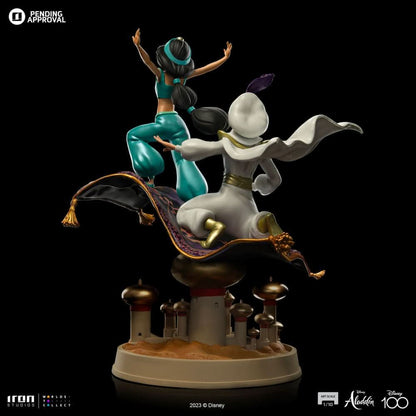 Aladdin and Jasmine Statue - Disney 100th - Art Scale 1/10