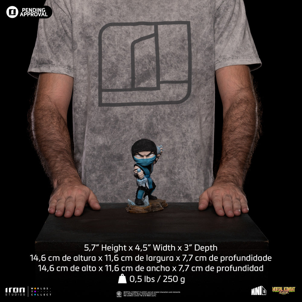 Sub-Zero Figurine - Mortal Kombat - Mini Co.