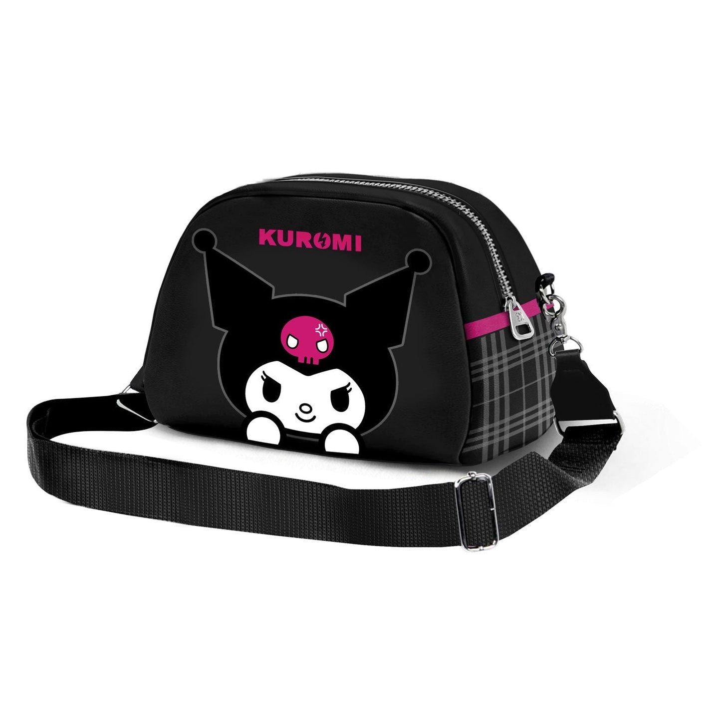 Sac à Bandoulière Bowling Lite Hello Kitty « Kuromi Skull »