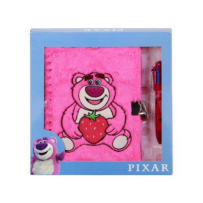Coffret Journal + Stylo 6 Couleurs Disney « Ours Lotso Strawberry »