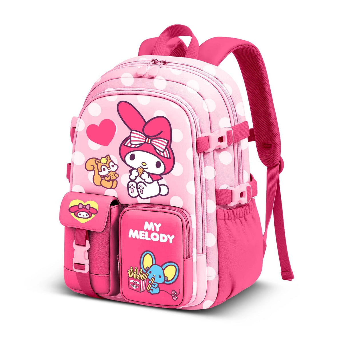 Sac à Dos Haru Hello Kitty « My Melody Animals »