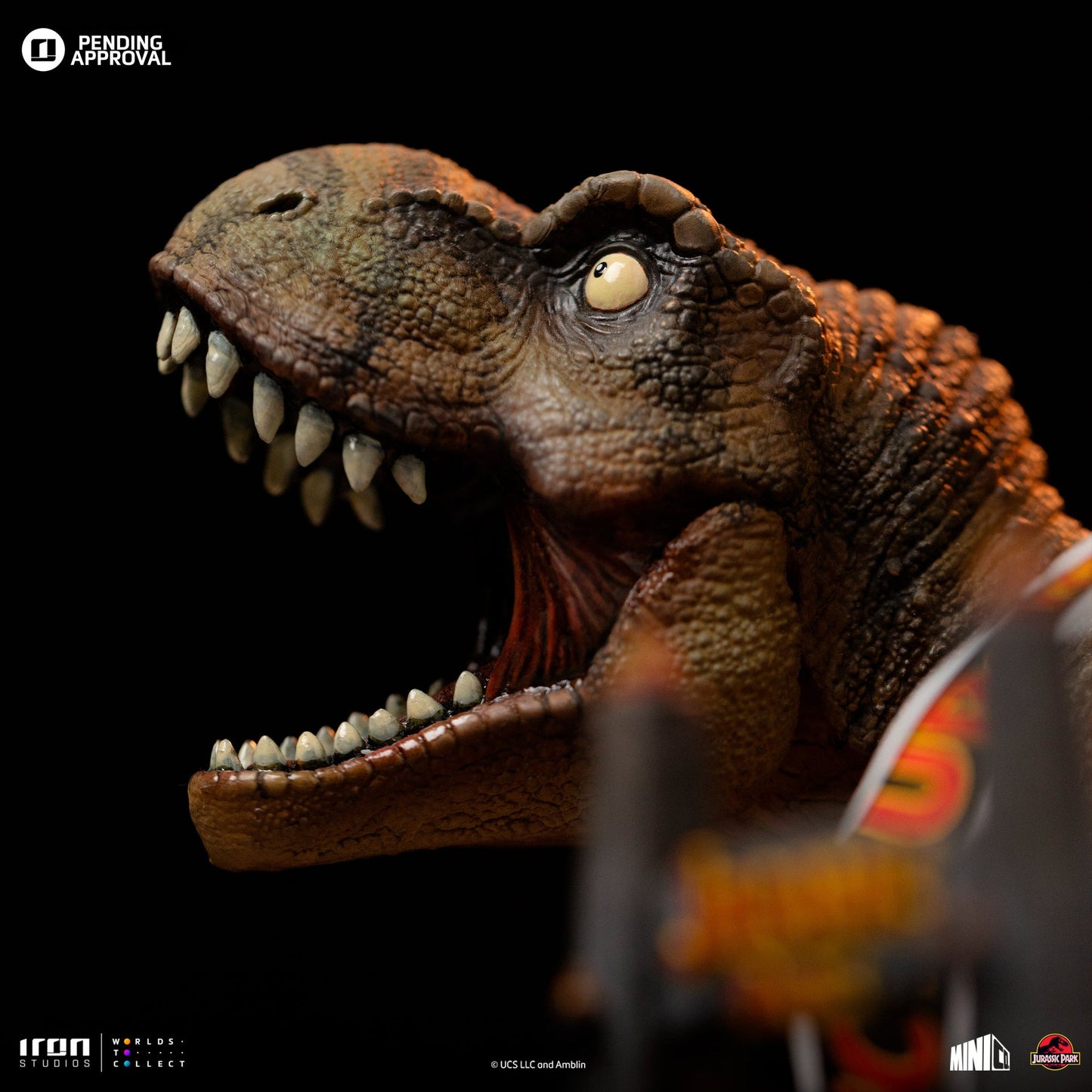 T-Rex Deluxe Figurine - Jurassic Park - Mini Co. - Jurassic World