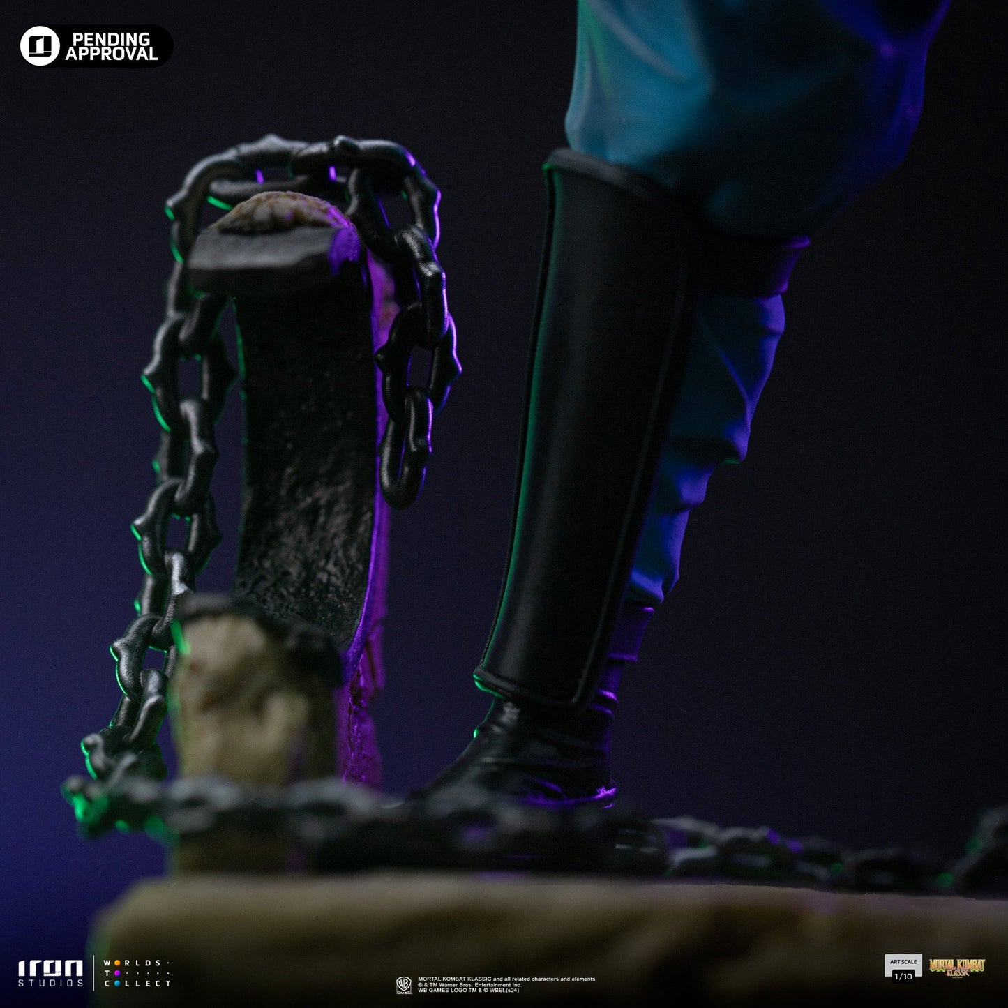 Kung Lao Statue - Mortal Kombat - Art Scale 1/10