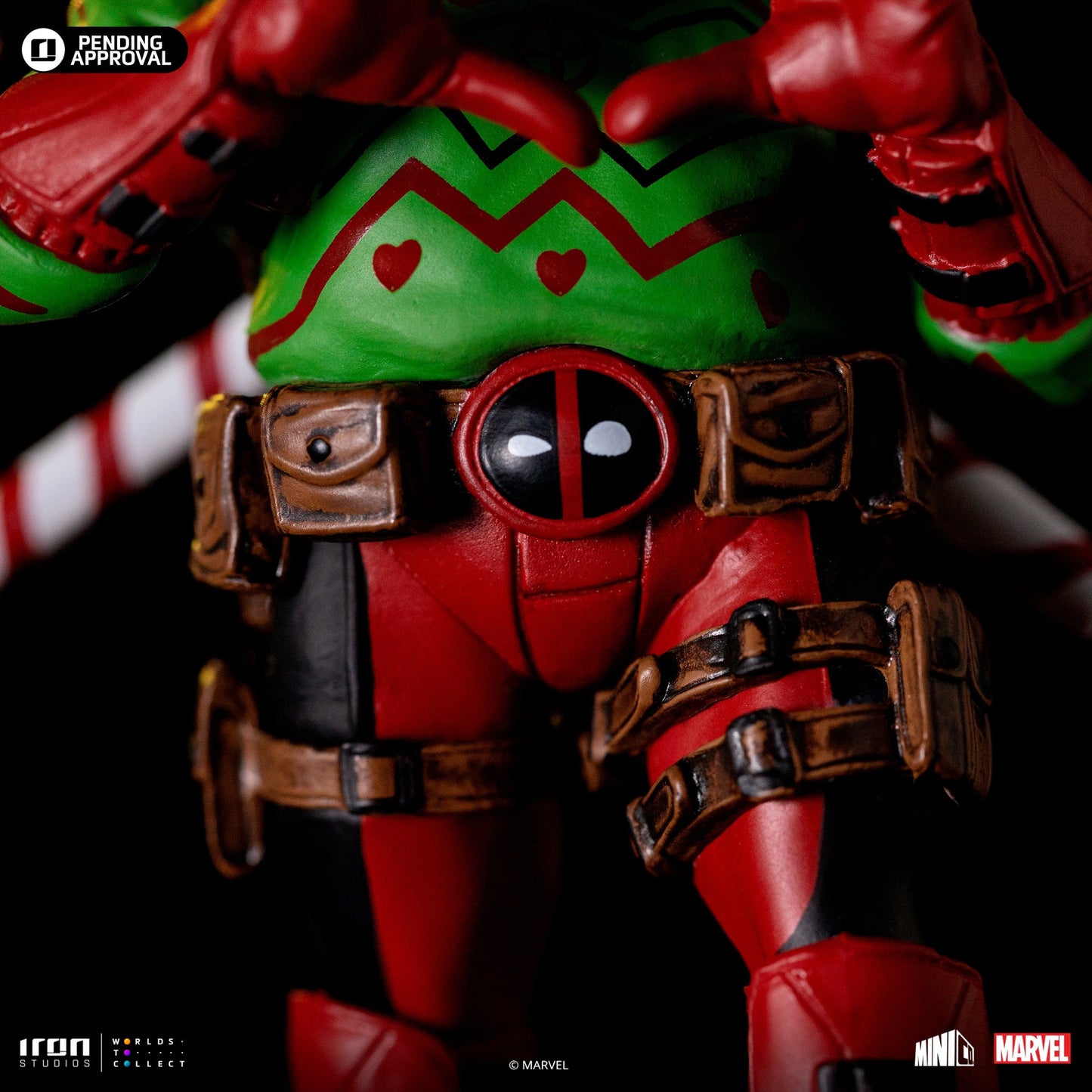 Deadpool (Holiday Version) Figure - Marvel Comics - Mini Co.