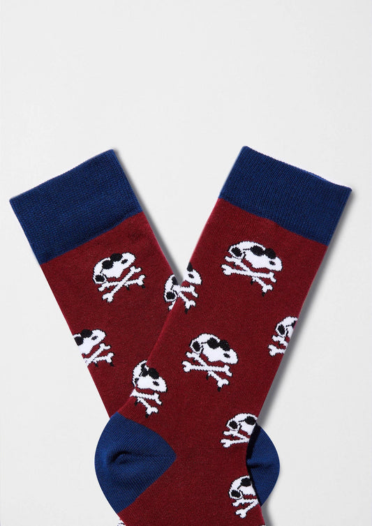 BeSnoopy Skull Socks