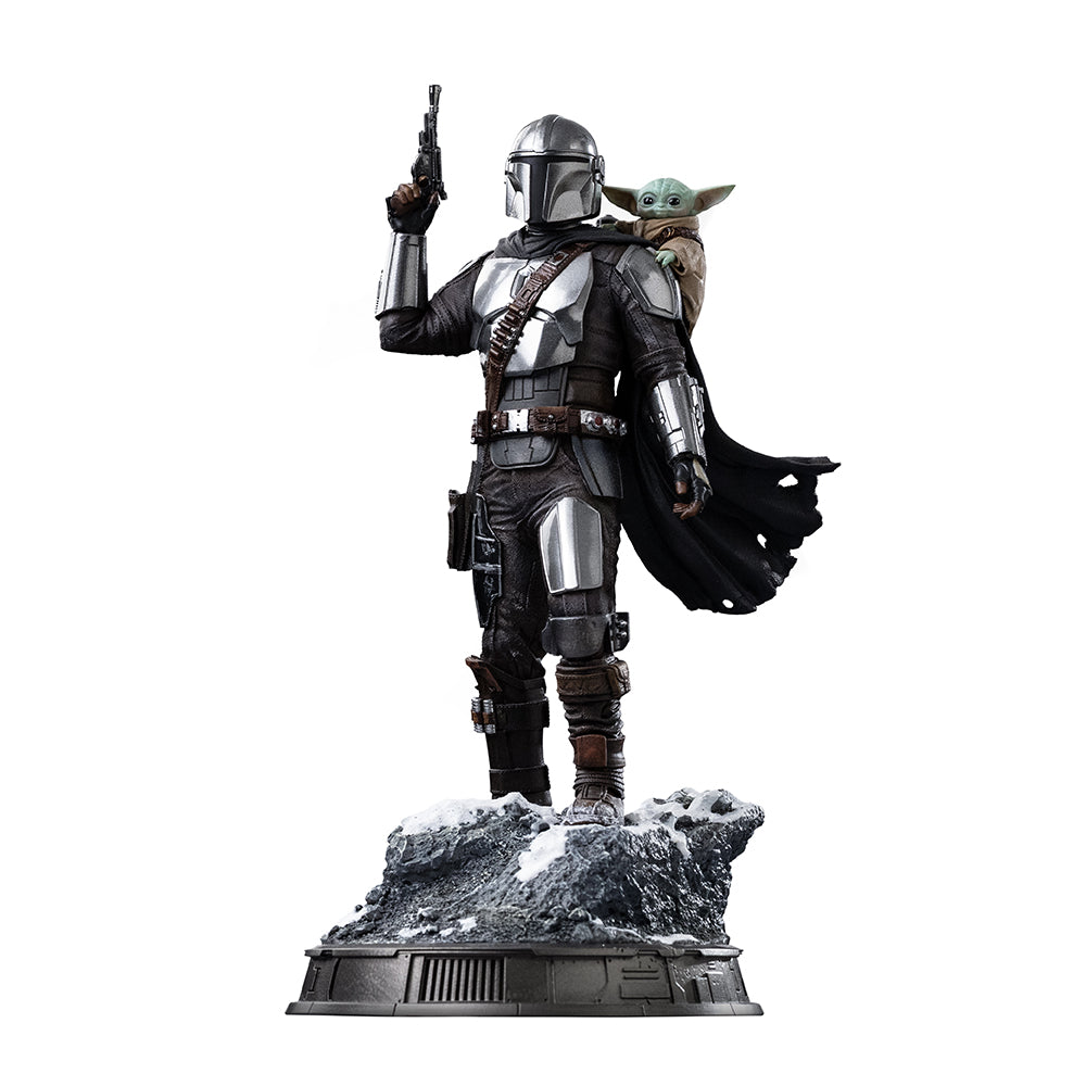 Statue Mandalorian and Grogu - The Mandalorian and Grogu Movie - Art Scale 1/10 - The Mandalorian & Grogu
