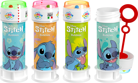 Stitch Disney Bubble Wand Set – Display of 36 x 60ml Bottles