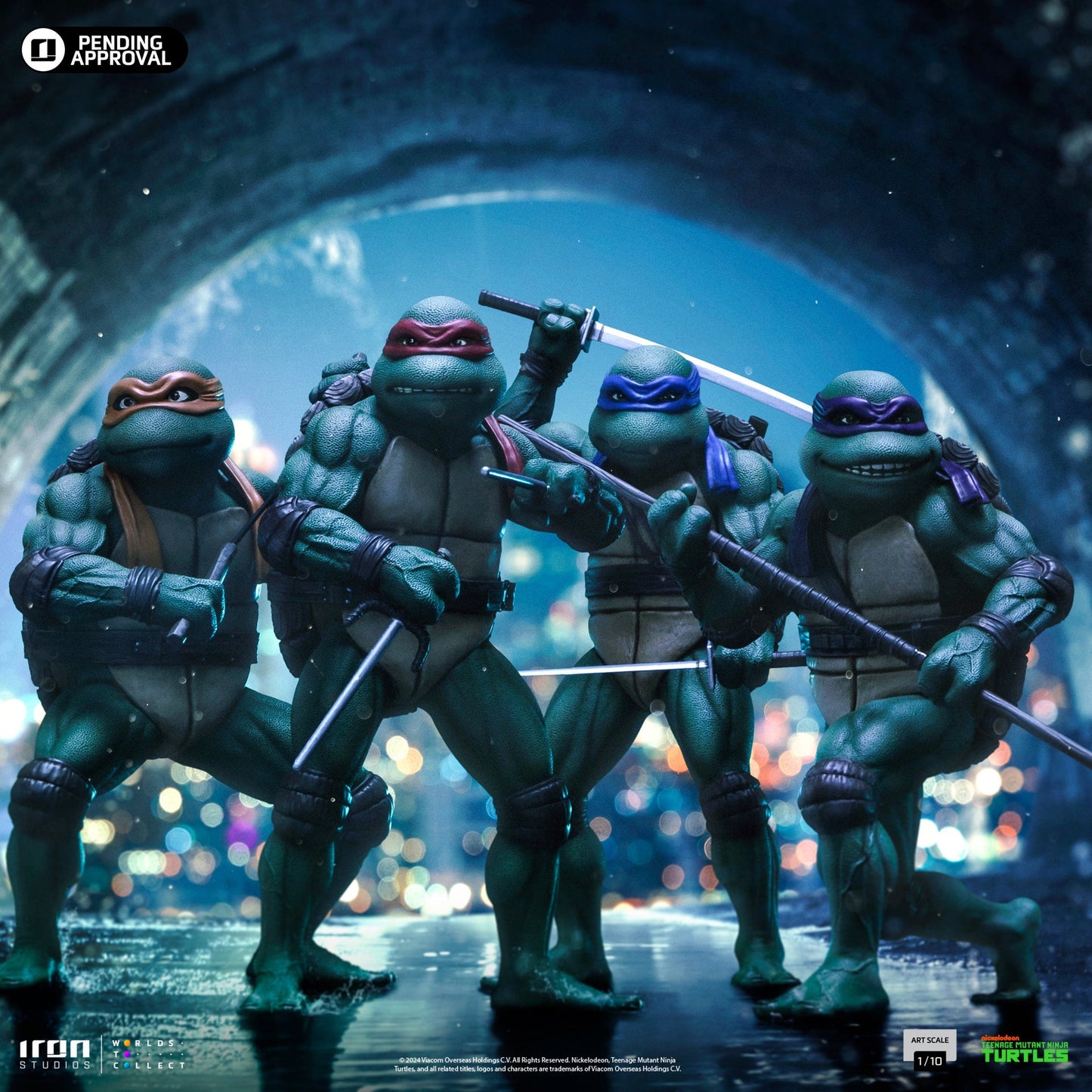 Raphael Statue - TMNT Movie - Art Scale 1/10 - Teenage Mutant Ninja Turtles
