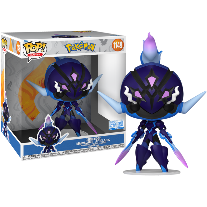 Funko Pop! Jumbo Ceruledge Pokémon 1149 - figurine et boîte