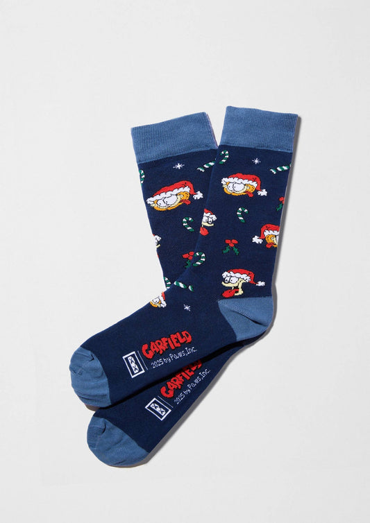 BeGarfield Weihnachtsmann Socken