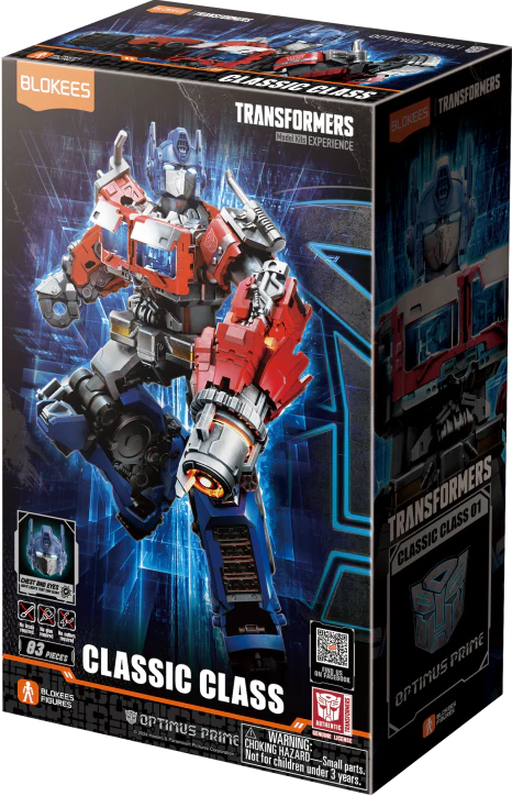 Transformers-Actionfigur, Plastikmodellbausatz Blokees Classic Class 01 Optimus Prime