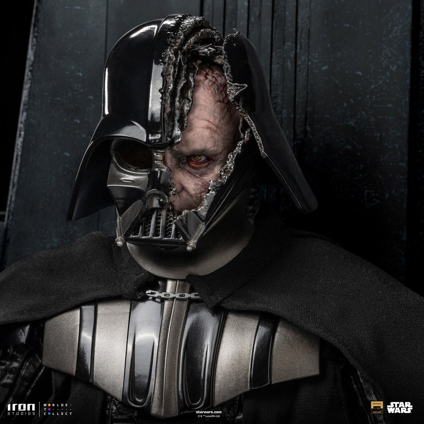 Darth Vader on Throne Statue - Star Wars: Obi-Wan Kenobi Series - Art Scale 1/10