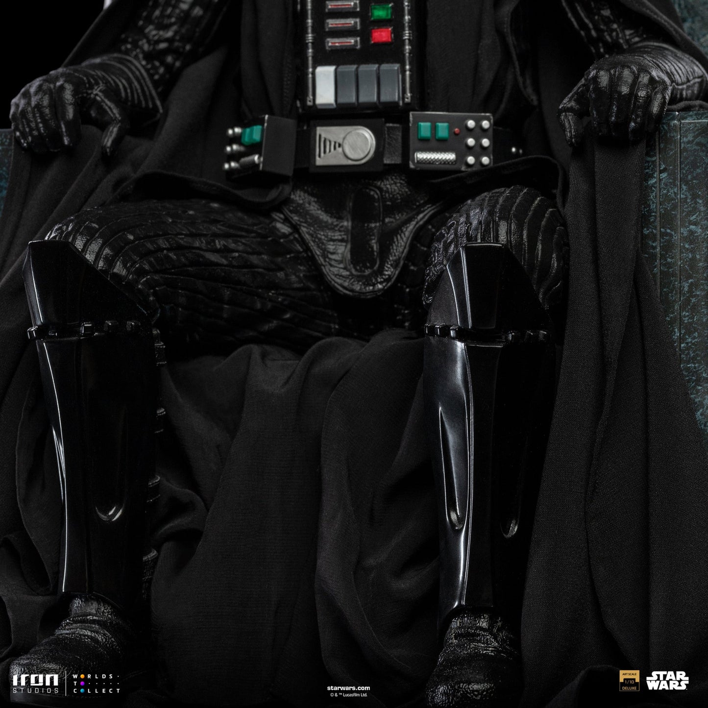 Darth Vader on Throne Statue - Star Wars: Obi-Wan Kenobi Series - Art Scale 1/10