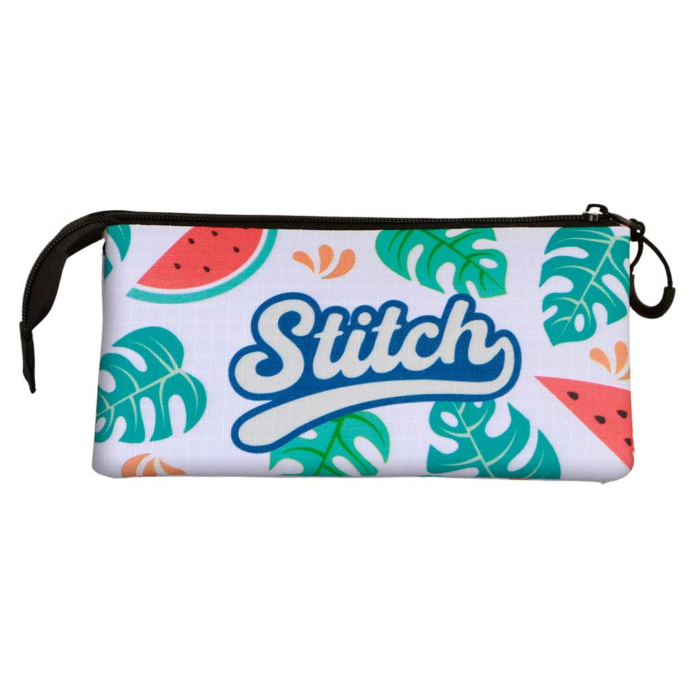 trousse triple lilo stitch stitch avec grenouille karactermania