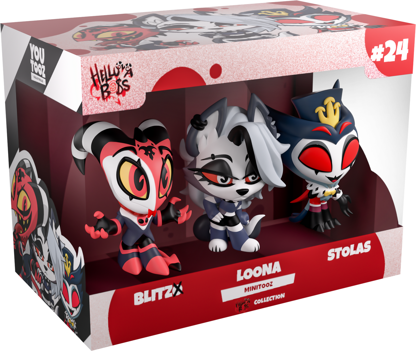 Blitzo, Loona & Stolas Minitooz