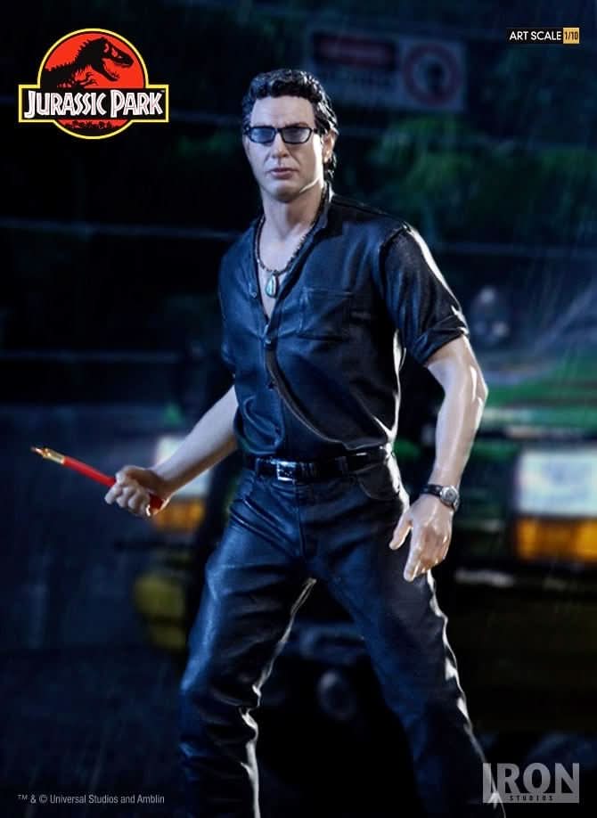 Statue Ian Malcolm - Jurassic Park - Kunstmaßstab 1/10