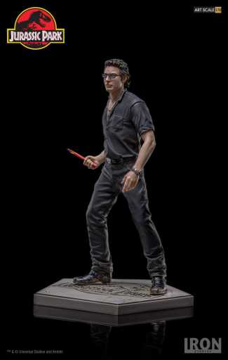 Statue Ian Malcolm - Jurassic Park - Kunstmaßstab 1/10