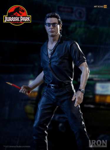 Statue Ian Malcolm - Jurassic Park - Kunstmaßstab 1/10
