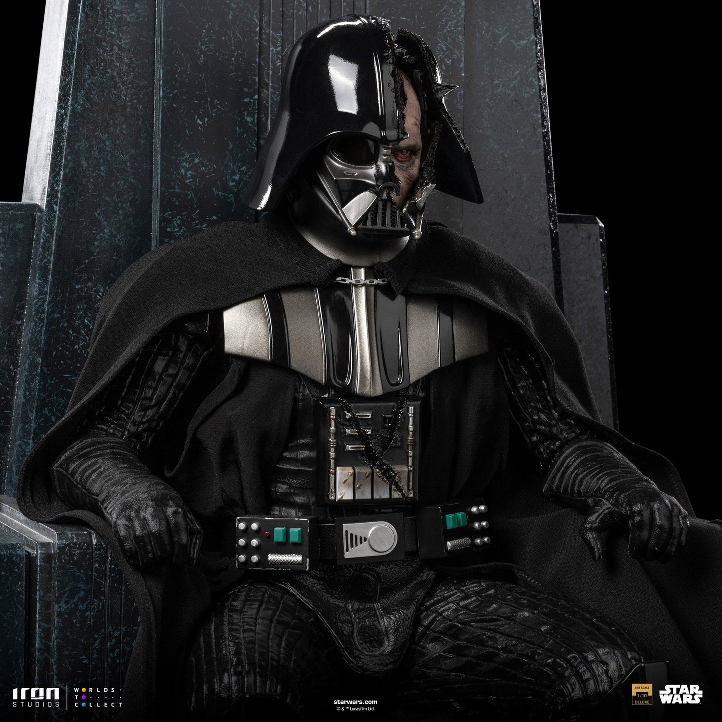 Darth Vader on Throne Statue - Star Wars: Obi-Wan Kenobi Series - Art Scale 1/10
