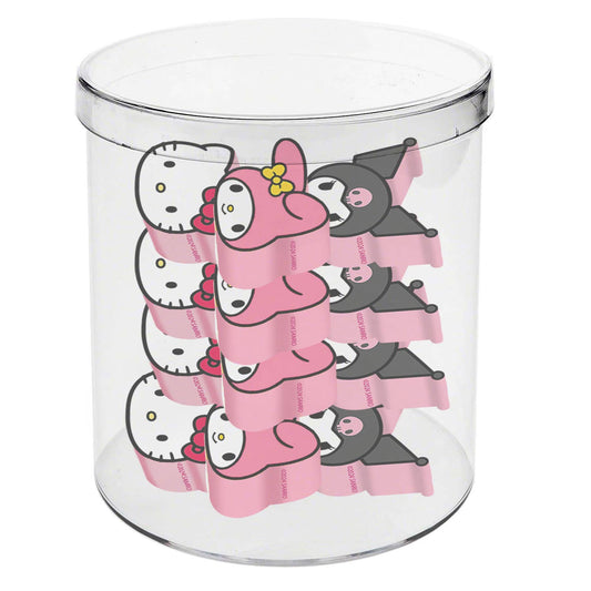 Sanrio Hello Kitty Mix-Cube mit 12 Radiergummis