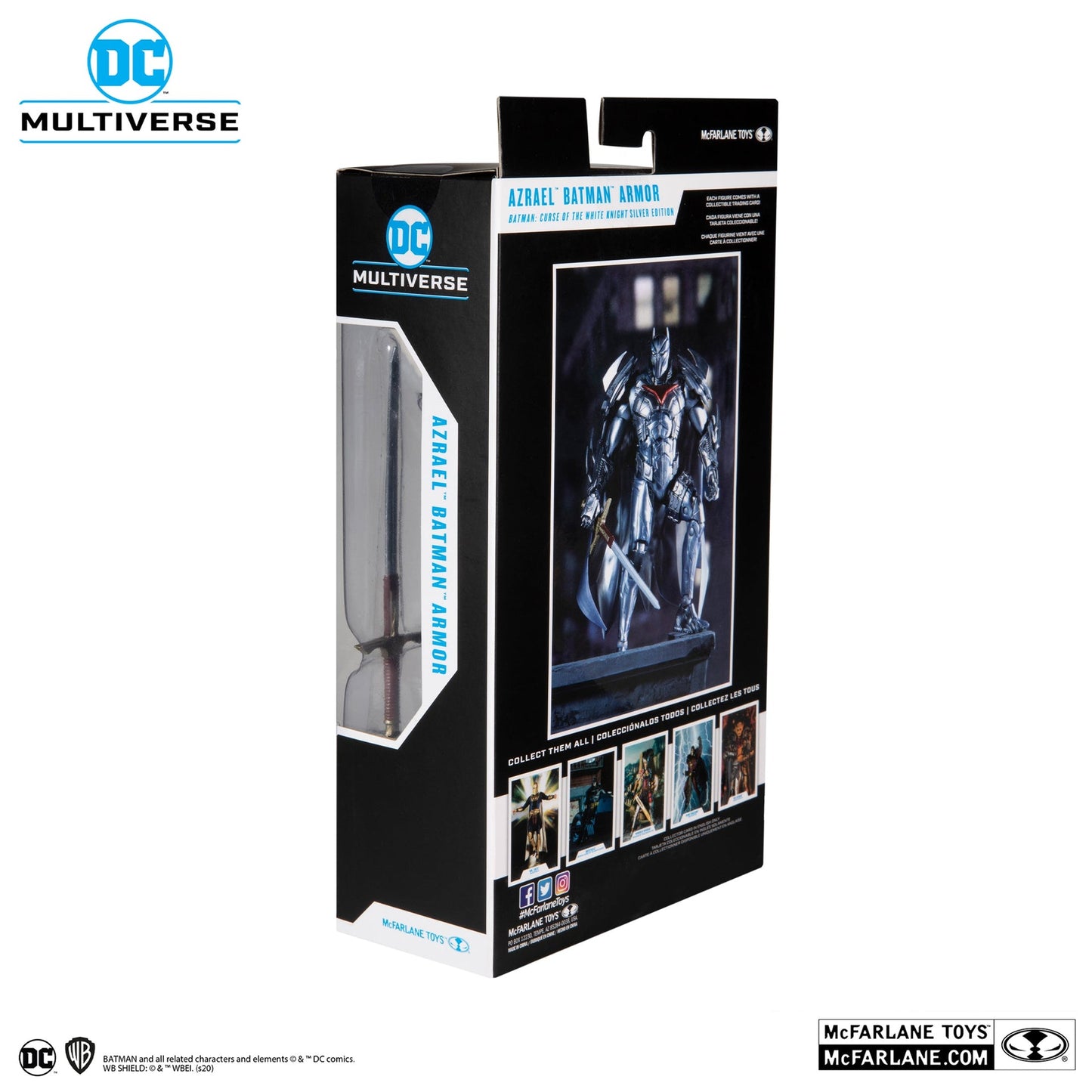 azrael™ batman™ armor gold label mcfarlane toys