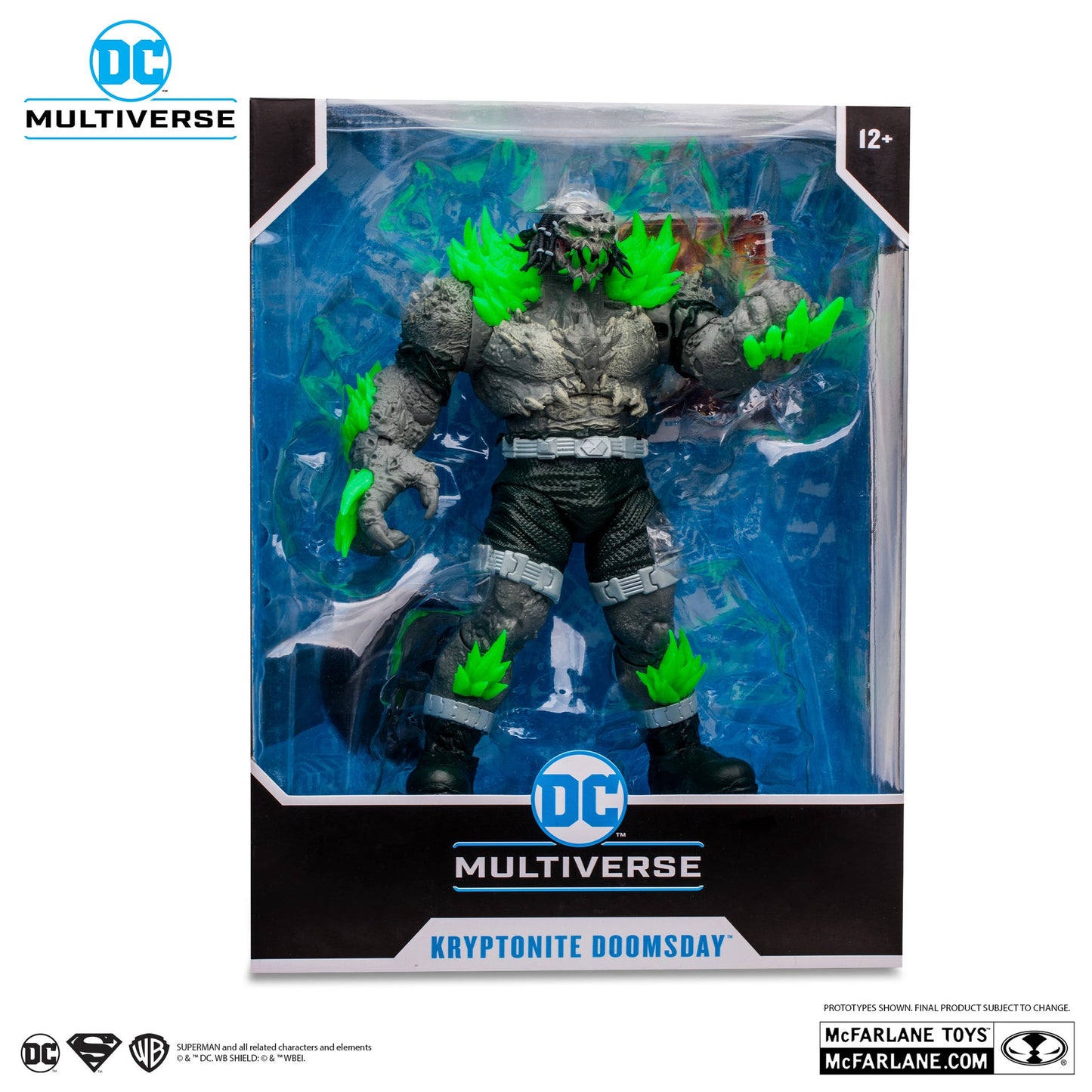 kryptonite doomsday superman batman mcfarlane toys