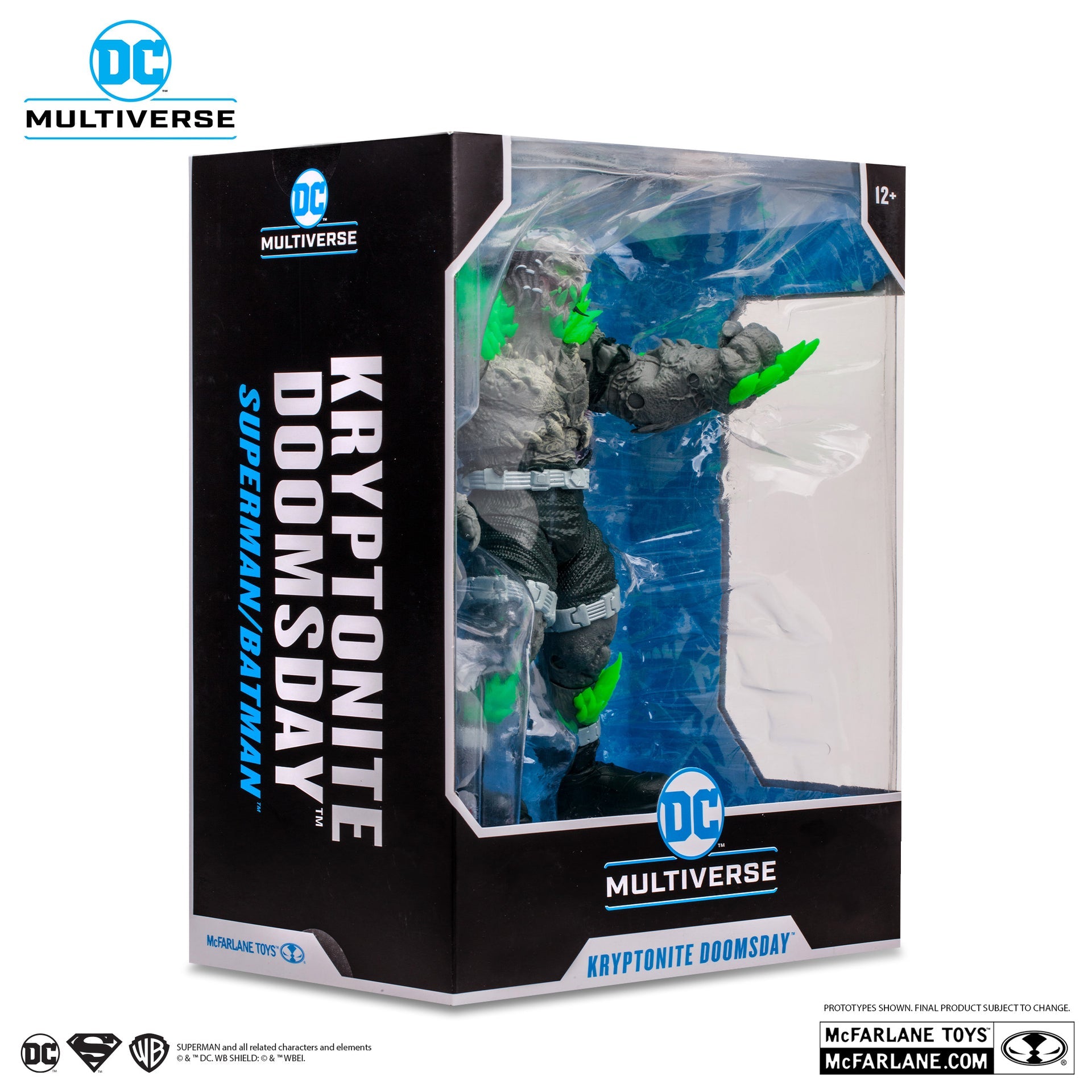 kryptonite doomsday superman batman mcfarlane toys