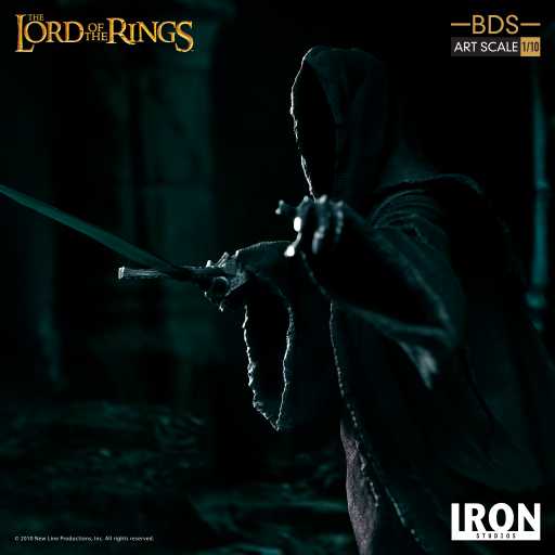 Statue Angreifender Nazgul - Herr der Ringe - Art Scale 1/10 - Die Gefährten des Rings