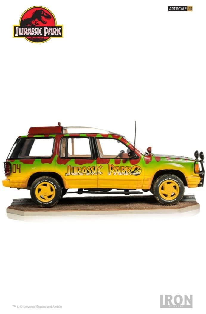 Statue Dschungel-Entdecker 04 - Jurassic Park - Art Scale 1/10