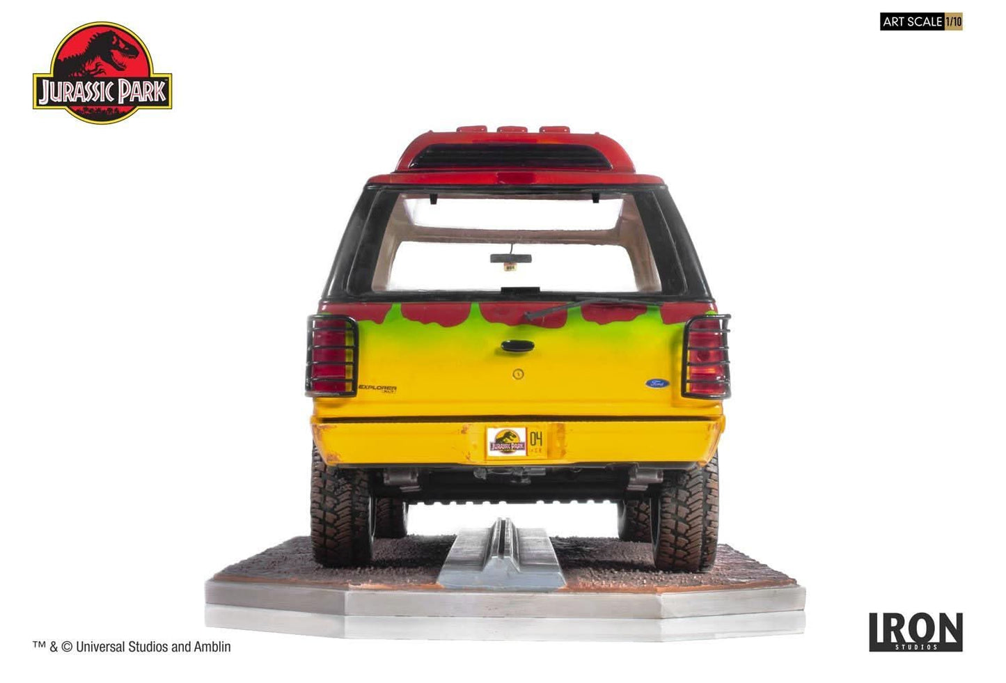 Statue Dschungel-Entdecker 04 - Jurassic Park - Art Scale 1/10