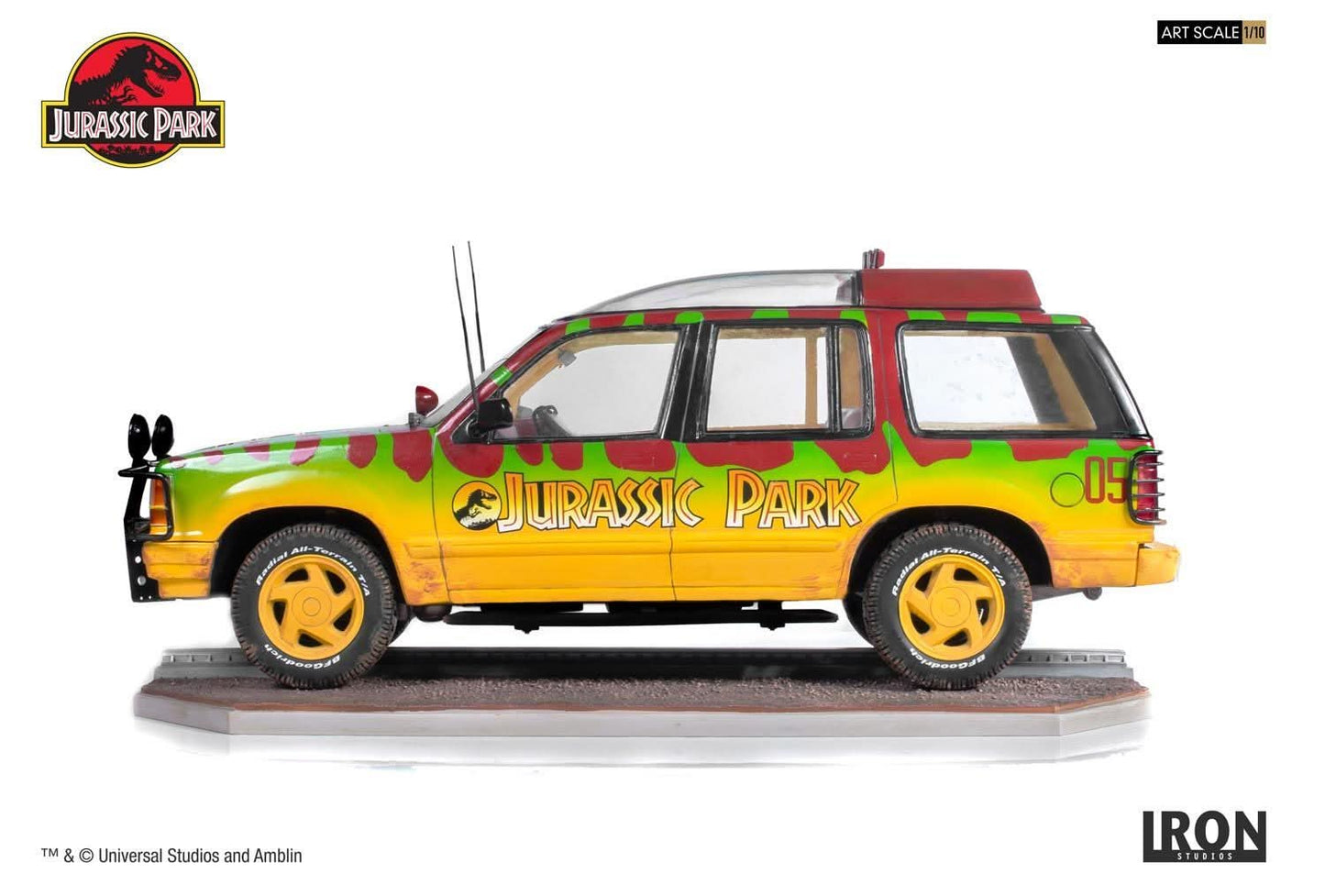 Statue Dschungelforscher 05 - Jurassic Park - Art Scale 1/10
