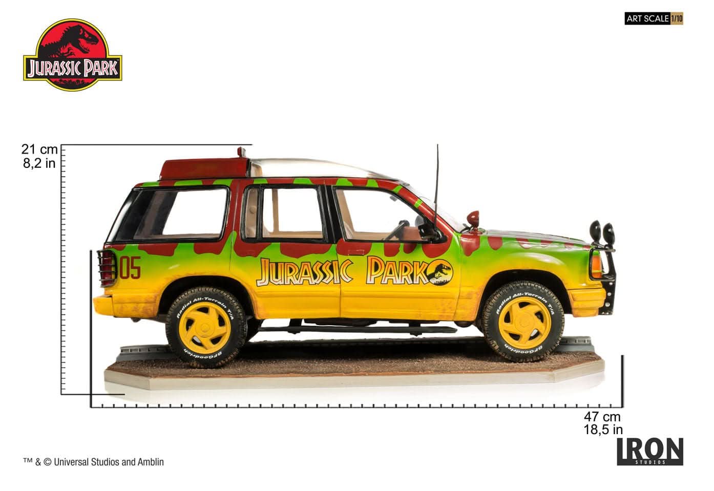 Statue Dschungelforscher 05 - Jurassic Park - Art Scale 1/10