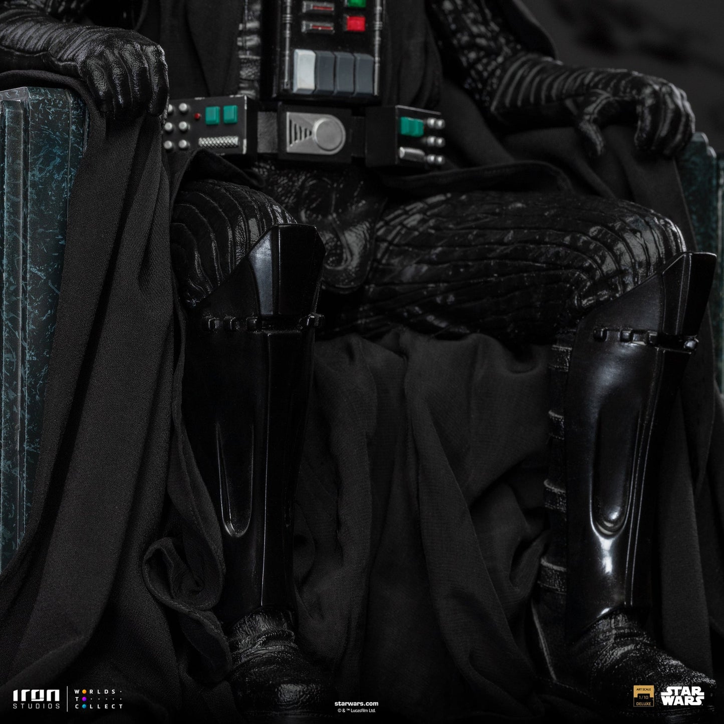 Darth Vader on Throne Statue - Star Wars: Obi-Wan Kenobi Series - Art Scale 1/10