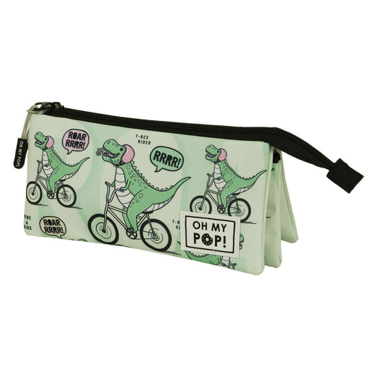 Oh My Pop! Dinorrr-Triple FAN 2.0 Pencil Case