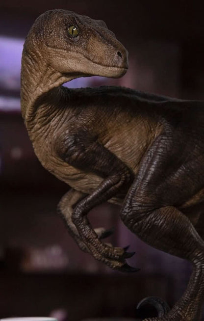 Statue Velociraptoren im Küchendiorama - Jurassic Park - Art Scale 1/10