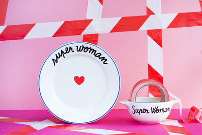 The Family's Having a Blast - Super Woman Plate