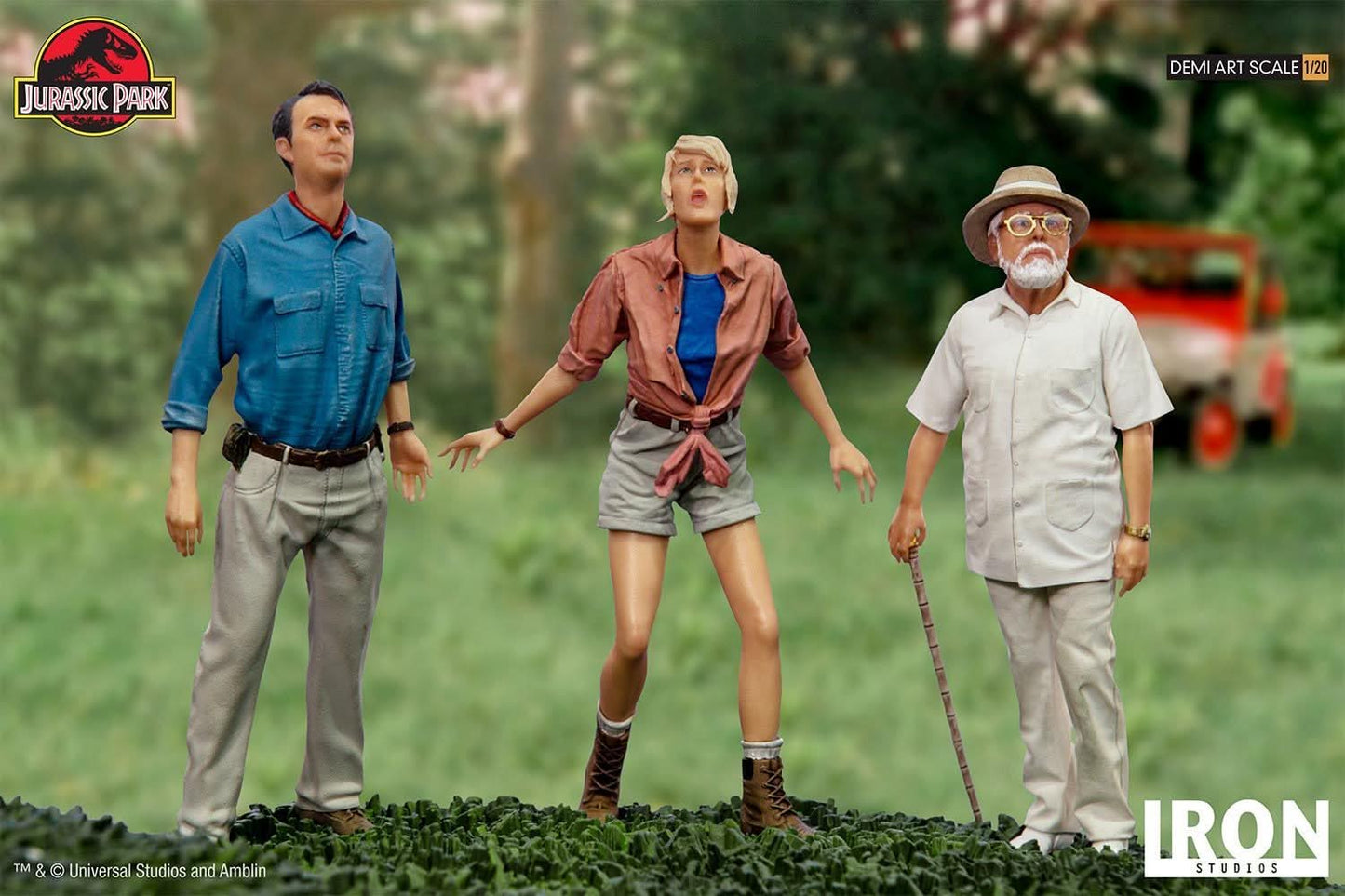 Statue Welcome To Jurassic Park - Jurassic Park - Maßstab 1:20