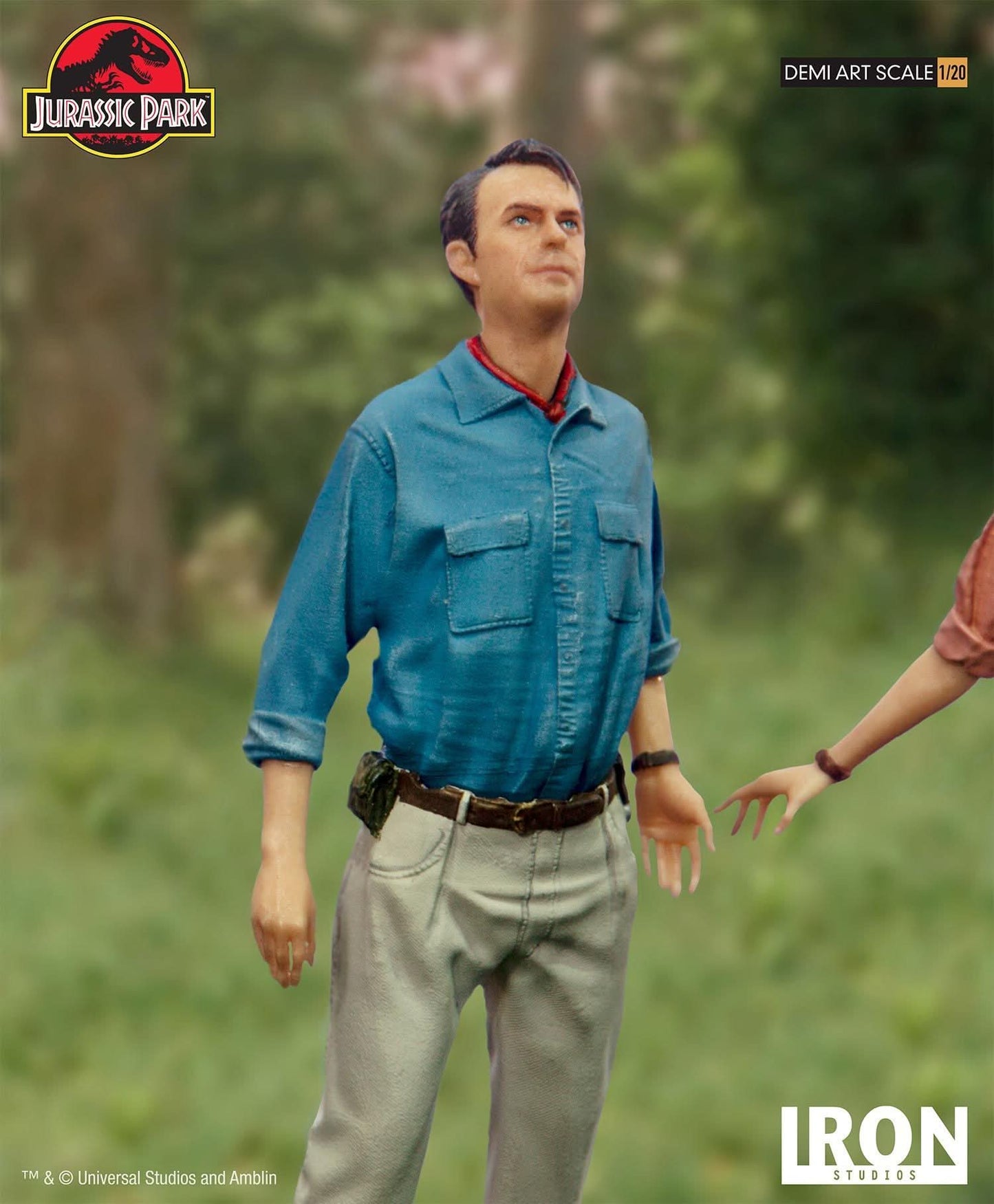 Statue Welcome To Jurassic Park - Jurassic Park - Maßstab 1:20