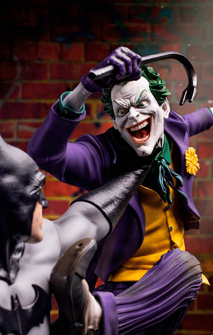 Batman Vs Joker Statue - DC Comics By Ivan Reis - 1/6 Battle Diorama