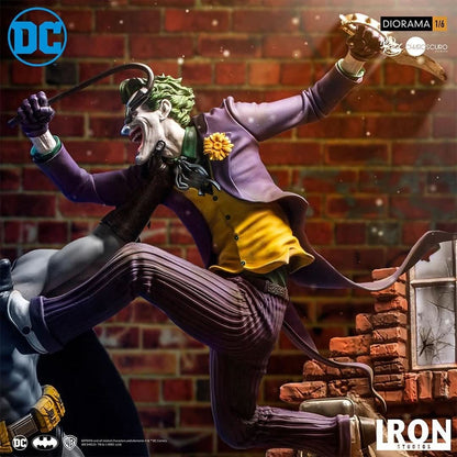 Batman Vs Joker Statue - DC Comics By Ivan Reis - 1/6 Battle Diorama