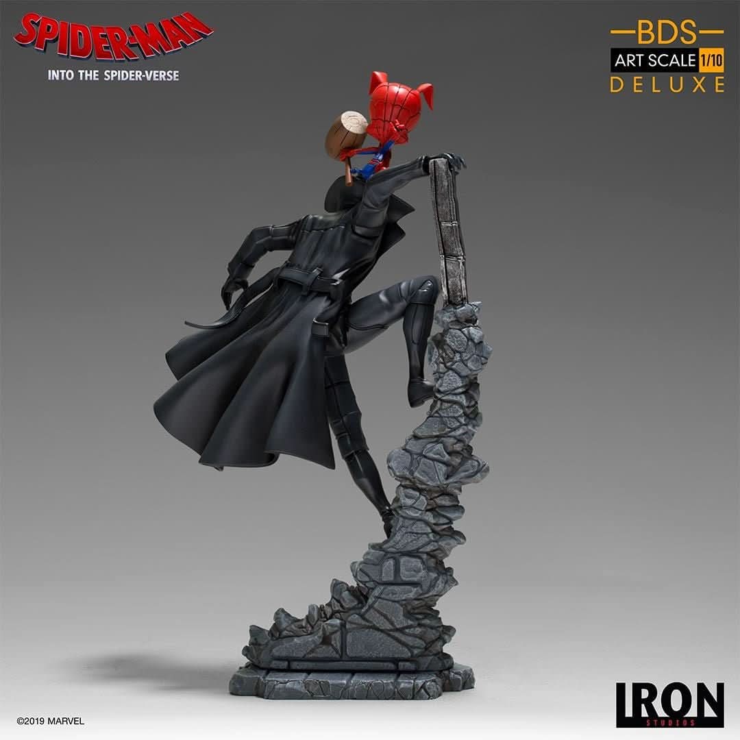 Statue Spider-Noir und Spider-Ham – Spider-Man: A New Universe – Art Scale 1/10 – Spider-Man