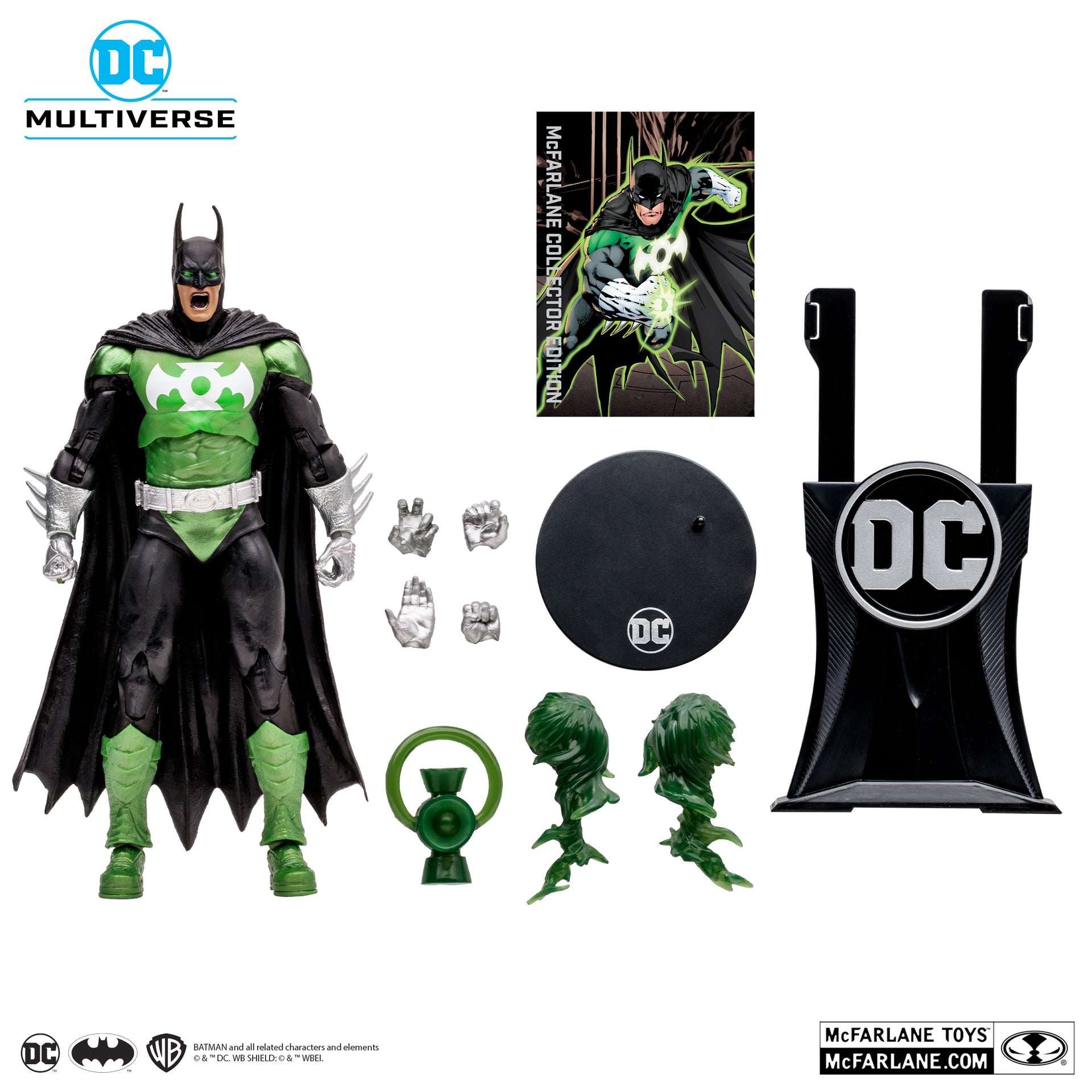 batman as green lantern mcfarlane collector edition 7 mcfarlane toys
