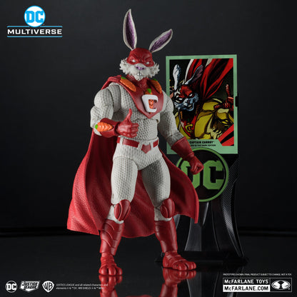 captain carrot justice league incarnate glow in the dark edition gold label mcfarlane toys