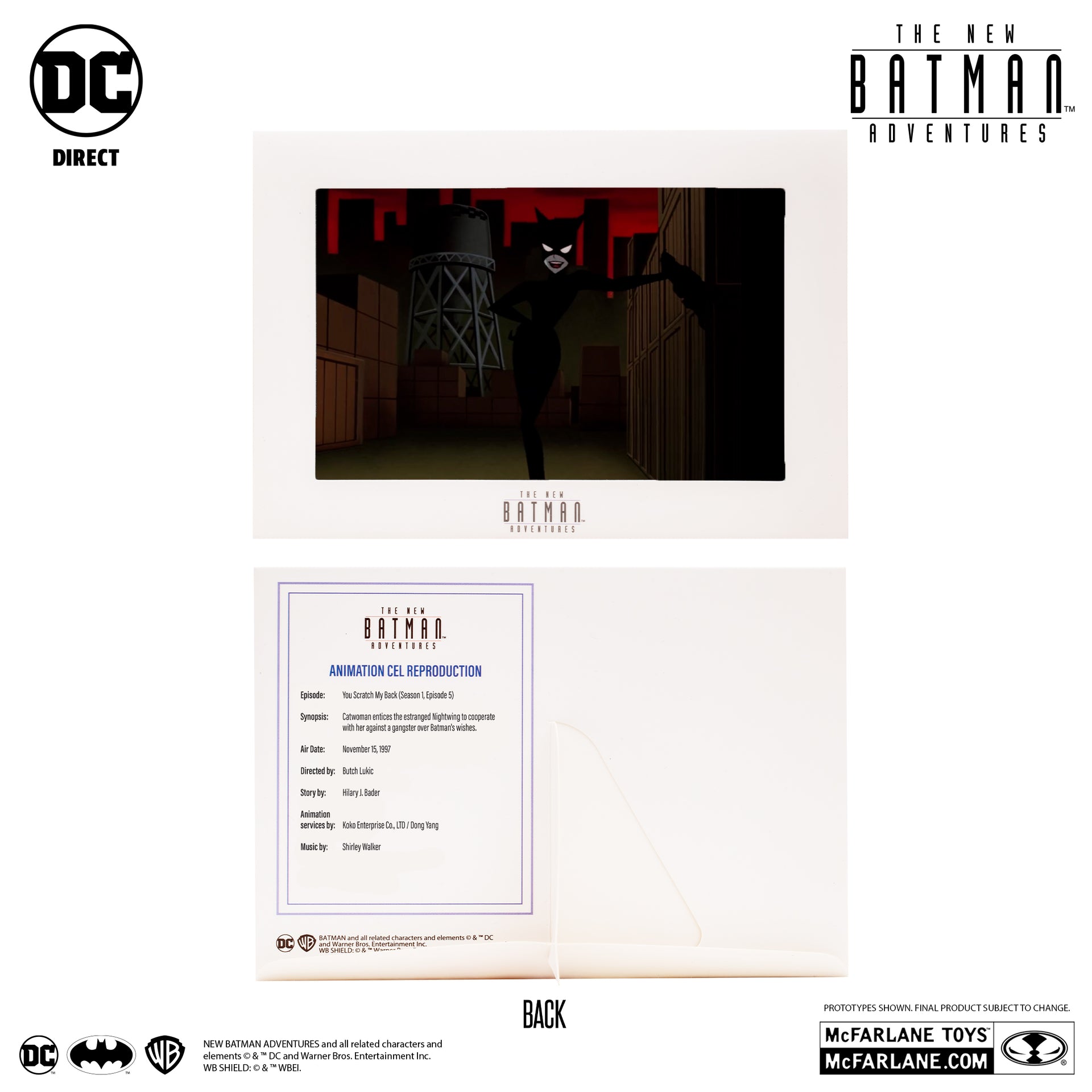 catwoman the new batman adventures mcfarlane toys