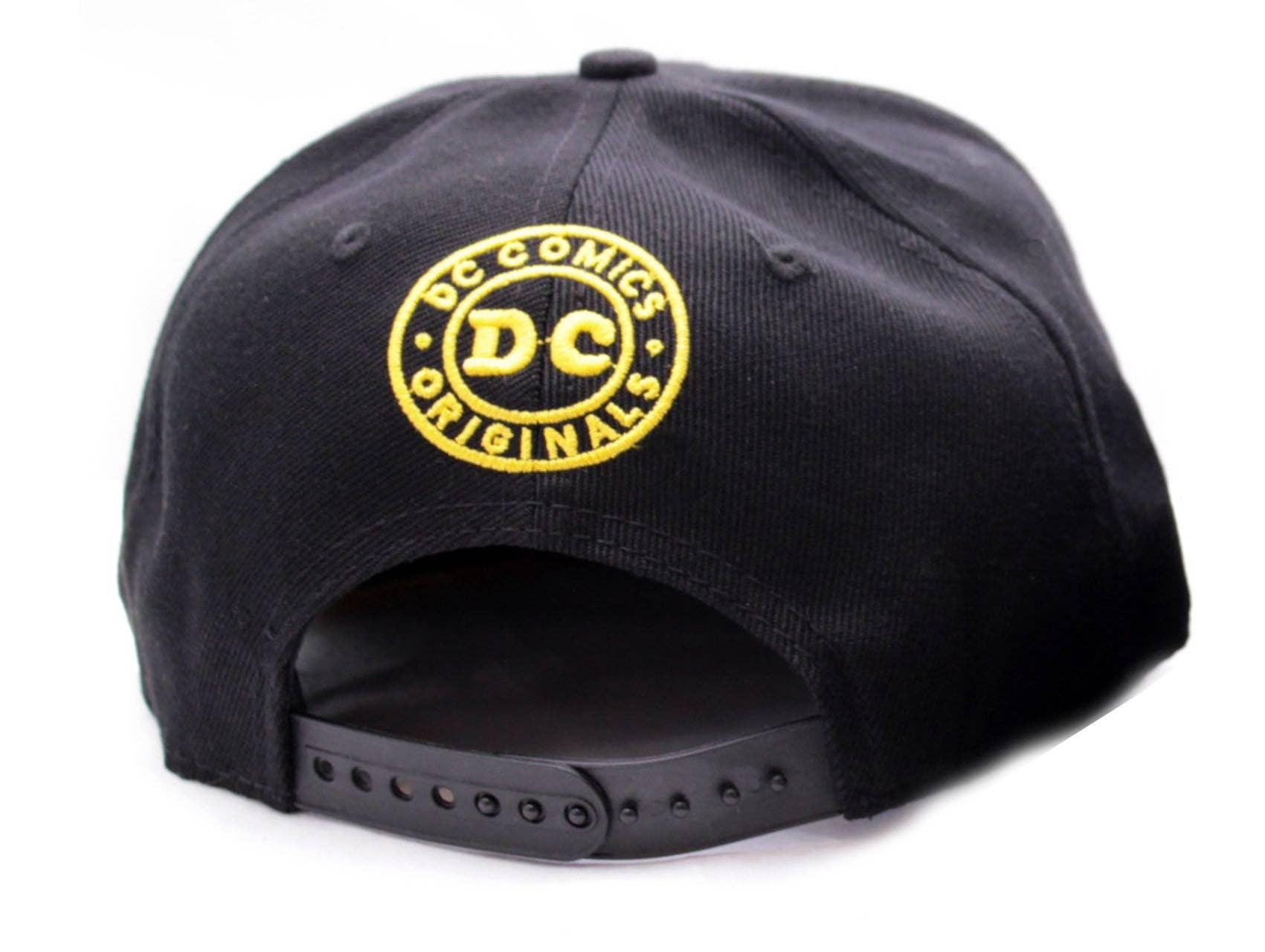 casquette dc comics batman black logo cotton division
