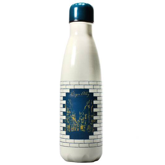 Harry Potter Metal Water Bottle - Diagon Alley Embossed 500ml