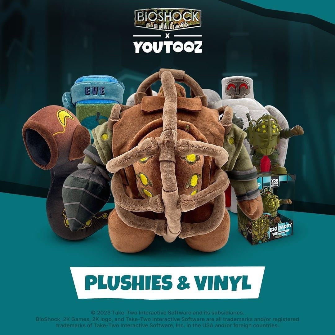 Bioshock Vinyl Figure Plush Big Daddy Youtooz 2K Games – le