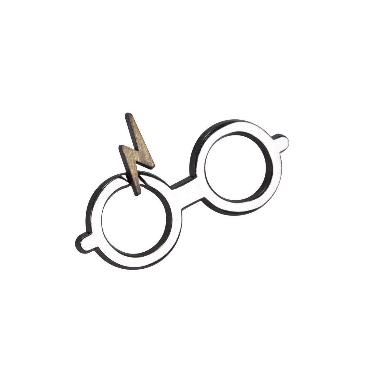 Harry Potter Emaille-Pin - Brille und Narbe